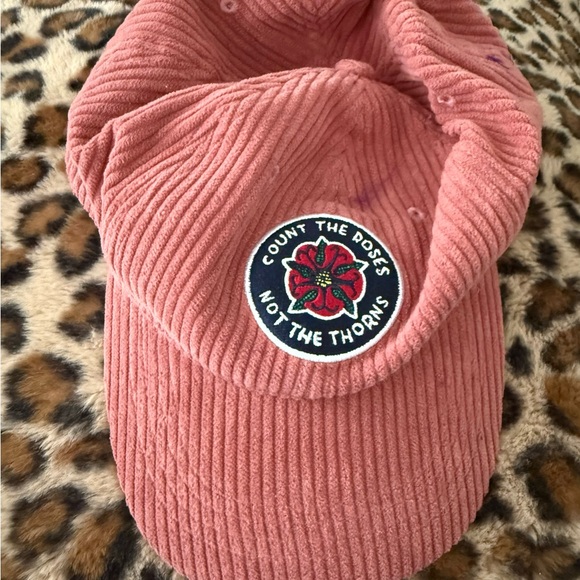 Rowing Blazers Pink Corduroy Baseball Hat - Picture 1 of 3